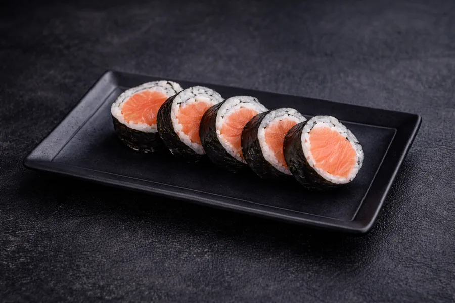 Salmon Roll at GENKIS SUSHI in Dallas