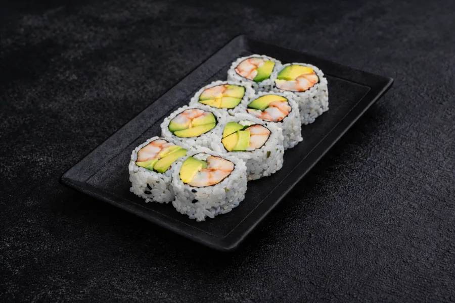 Shrimp Lover Roll at GENKIS SUSHI in Dallas