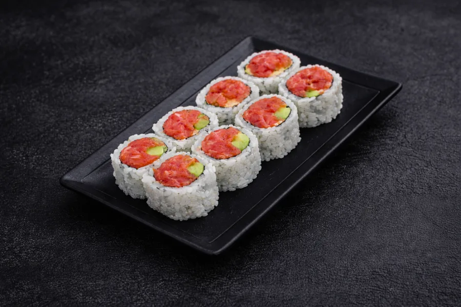 Spicy Tuna Roll at GENKIS SUSHI in Dallas