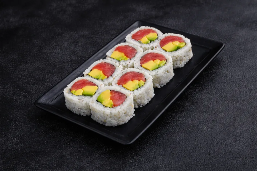 Tuna Avocado Roll at GENKIS SUSHI in Dallas