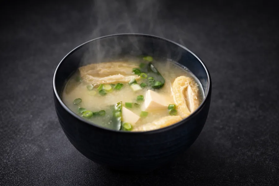 Miso Soup at GENKIS SUSHI in Dallas